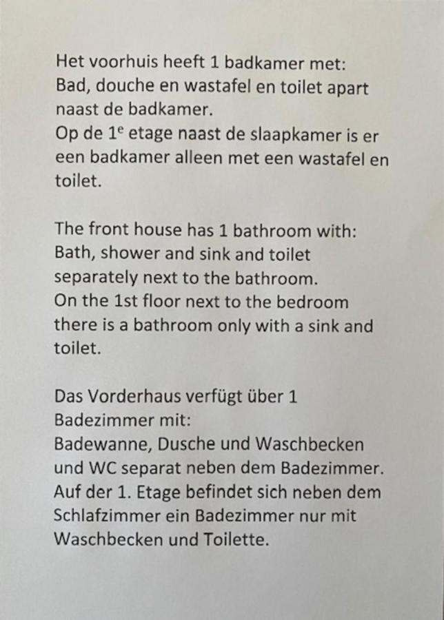 Vakantiehuis Het Voorhuis Op Landgoed Koepeltjesplaats Gaast 外观 照片